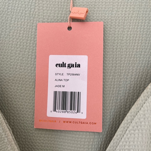 CULT GAIA New Alina Top in Jade - Picture 3 of 6